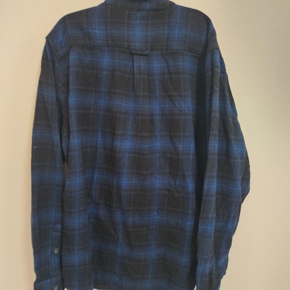 Orvis Classic Collection Men's XL Flannel Shirt Blue Plaid New with Tags - Picture 6 of 7